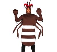 Mens Halloween Mosquito Fancy Dress Costume Insect Animal Fly Stag Do Outfit fg