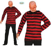 Mens Halloween Mr Scissors Fancy Dress Costume Movie Type Freddy Top New fg