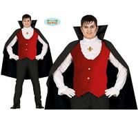 Mens Halloween Vampire Fancy Dress Costume Men's Dracula Outfit Male Vamp fg