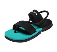 Men's Hallux Valgus Slippers, Summer Sandals with Non-Slip Sole and Adjustable Cross Strap to Support the Foot Arch and Correction of Bunions, False Flip Flops, Sports Sandals, blue, 7 UK