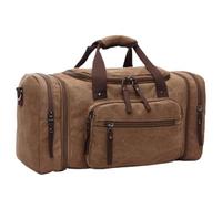 Mens Handbags Shoulder Bags Canvas Travel Duffle Bag Large Capacity Travel Bag Travel Tote Bag(Schwarz)(1)