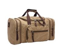 Mens Handbags Shoulder Bags Canvas Travel Duffle Bag Large Capacity Travel Bag Travel Tote Bag(Schwarz)(5)
