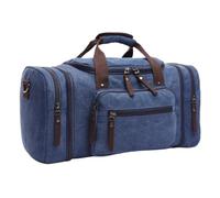 Mens Handbags Shoulder Bags Canvas Travel Duffle Bag Large Capacity Travel Bag Travel Tote Bag(Schwarz)(6)
