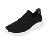 Men's Hands Free Slip-Ins Go Walk Flex-Relish Sneaker Lightweight Breathable Mesh Athletic Sports Shoes High Traction Sole Running Trainers Outdoor Fitness Jogging Sneakers Traveling