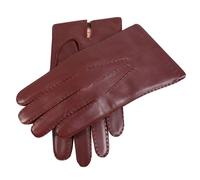 Men's Handsewn Three-Point Cashmere-Lined Leather Gloves - ENGLISH TAN / 10