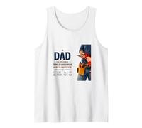 Mens Handyman Hero & Protector, Father Appreciation Design Tank Top