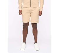 Mens 'HANNINGS' Activewear Fleece Jog Shorts - Stone