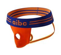 Men's Harness with Jockstraps Thong Underwear Lingerie Sissy Naughty Crossdressing,Gay Sexy Outfits Erotic Apparel for Nighttime Intimacy Mesh Design with Cutout Details and (Orange, M)