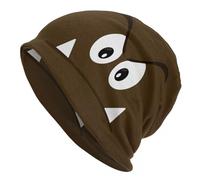 Men's Hats Made of Pure Cotton,Cartoon Game Goomba Face Bonnet Hat Knit Hat Men Women Hip Hop Unisex Winter Warm Beanies Cap,Gift