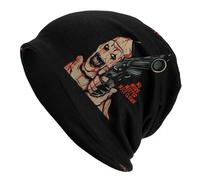 Men's Hats Made of Pure Cotton，Terrifier Art The Clown Bonnet Hats Vintage Outdoor Skullies Beanies Hats for Men Women Spring Dual-use Cap，Gift