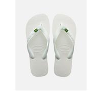 Men's Havaianas Men's Brasil Logo Flip Flops - White