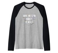Mens Have No Fear Harley Is Here Funny First Name Personalized Raglan Baseball Tee