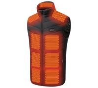 Mens Heated Gilet,Heated Vest Heating Body Warmers Clothes with 26 Heating Zone 3 Temperature Electric USB Rechargeable Thermal Jacket Winter Warm Vests Coat for Outdoor Camping Hiking(No Battery)