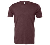 Mens Heather T Shirt Short Sleeve Round Neck Tee Casual Summer Top Bella Canvas