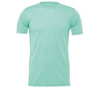 Mens Heather T Shirt Short Sleeve Round Neck Tee Casual Summer Top Bella Canvas