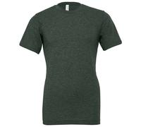 Mens Heather T Shirt Short Sleeve Round Neck Tee Casual Summer Top Bella Canvas