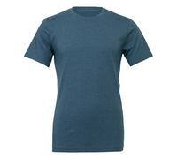 Mens Heather T Shirt Short Sleeve Round Neck Tee Casual Summer Top Bella Canvas