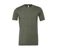 Mens Heather T Shirt Short Sleeve Round Neck Tee Casual Summer Top Bella Canvas