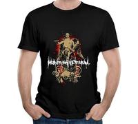 Men's Heaven Shall Burn Metal Band Logo Shirt T-Shirt M Black