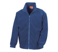 Mens Heavy Duty Fleece Jacket Thick Warm Full Zip Anti-Pill Winter Work Coat Top