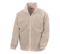 Mens Heavy Duty Fleece Jacket Thick Warm Full Zip Anti-Pill Winter Work Coat Top
