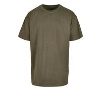 Mens Heavy Oversized T-Shirt Baggy Short Sleeve Thick Cotton Longline Top Tee