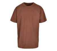 Mens Heavy Oversized T-Shirt Baggy Short Sleeve Thick Cotton Longline Top Tee