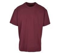 Mens Heavy Oversized T-Shirt Baggy Short Sleeve Thick Cotton Longline Top Tee