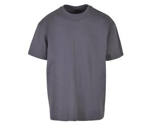 Mens Heavy Oversized T-Shirt Baggy Short Sleeve Thick Cotton Longline Top Tee