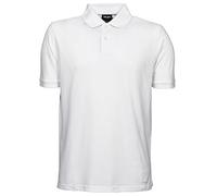 Men's Heavy Pique Polo Shirt - White - X-Large