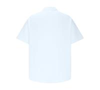 Mens Henley T Shirts Summer Casual Short Sleeve Tops Mock Neck Plain 4 Buttons Collarless Shirts Fashion Comfy Grandad Shirt Holiday Beach Tshirt Light Blue