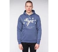 Mens Henleys Colhen Hoodie - Deep Blue