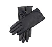 Men's Heritage Cashmere-Lined Leather Gloves - NAVY / 8.5