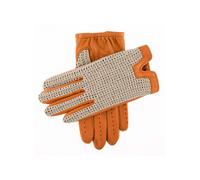 Men's Heritage Crochet-Back Leather Driving Gloves