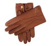 Men's Heritage Handsewn Three-Point Deerskin Leather Gloves - HAVANA / 10