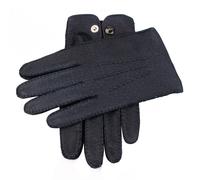 Men's Heritage Handsewn Three-Point Peccary Leather Gloves - NAVY / 8