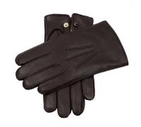 Men's Heritage Three-Point Fur-Lined Deerskin Leather Gloves - BARK / 8.5