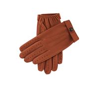Men's Heritage Three-Point Leather Driving Gloves - HIGHWAY TAN / XS