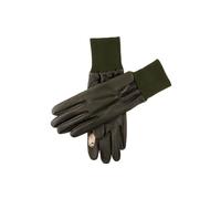 Men's Heritage Water-Resistant Half Fleece-Lined Right Hand Leather Shooting Gloves - OLIVE / 10.5