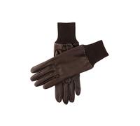 Men's Heritage Water-Resistant Silk-Lined Right Hand Leather Shooting Gloves - BROWN / 10.5
