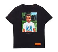 Men's HERON PRESTON Little Boy Printing Short Sleeve Black HMAA011S209140191088 XS
