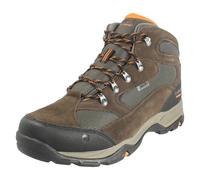 Mens Hi-Tec Suede Leather Waterproof Wide Fit Walking Boots - Storm WP