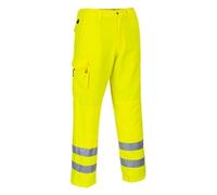 Mens Hi-Vis Combat Trousers Yellow 3XL
