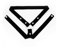 Men's high-Intensity Exercise Fixed Bracket Professional core Muscle Training and Support Equipment A282-uk (Black 3-Way Belt)