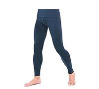 Men's High-Quality Thermal Underwear, 100% Ultra-Pure Cotton Long Johns, Heavyweight (240 gsm), Soft - - Large