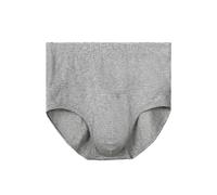 Men's High Rise Cotton Briefs Underwear for Breathable and Comfortable Fit (2XL Light Gray)