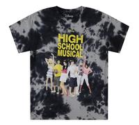 Mens High School Musical Shirt - High School Musical Troy Bolton, Sharpay Evans, Gabriella Montez Tie Dye Graphic T-Shirt (Tie Dye, Large)