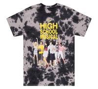 Mens High School Musical Shirt - High School Musical Troy Bolton, Sharpay Evans, Gabriella Montez Tie Dye Graphic T-Shirt (Tie Dye, Large)