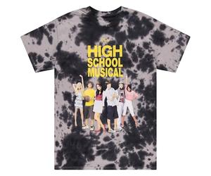 Mens High School Musical Shirt - High School Musical Troy Bolton, Sharpay Evans, Gabriella Montez Tie Dye Graphic T-Shirt (Tie Dye, Large)