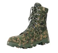 Men's High Top Military Tactical Boots Lace Up Lightweight Comfortable Military Work Shose Desert For Backpacking Mountaineering Travel Army Outdoor Jungle Hunting(Green B,9 UK)